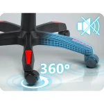 Fotel gamingowy Sofotel Draknor II czarno-czerwony