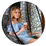 Fotel ogrodowy wiszący Hawana Duo czarny + szare poduszki Sofotel