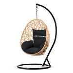 Fotel ogrodowy wiszący Sabana Sofotel jasno brązowy