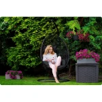 Fotel ogrodowy wiszący Sabana Sofotel czarny