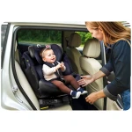 Fotelik samochodowy Nukido Aero Line czarno-granatowy 0-36 kg ISOFIX