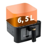 Frytkownica beztłuszczowa Air fryer Berdsen BD-655 czarna