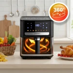Frytkownica beztłuszczowa Air fryer frytownica 6,5l Berdsen 1700W BD-655 czarna