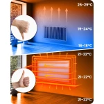 Grzejnik na podczerwień promiennik podczerwieni 720 W Berdsen BD-983  pilot WiFi aplikacja