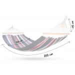 Hamak ogrodowy 200 x 100 cm Sofotel Bahama Single, 1-osobowy