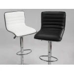 Hoker barowy z oparciem Malva Biały