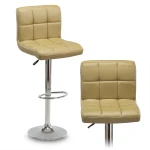 Hoker barowy z oparciem Monro Jasny Brąz