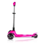 Hulajnoga trójkołowa dla dzieci balansowa świecąca w ciemności Ricokids Jelly - różowa