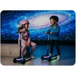 Hulajnoga trójkołowa dla dzieci balansowa LED Ricokids Leddi - czarna