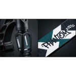 Hulajnoga wyczynowa SOKE XTR  czarny-turkus