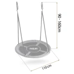 Huśtawka bocianie gniazdo Neo-Sport Swingo 110 cm