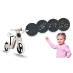 Rowerek biegowy drewniany jasnoróżowy Ricokids RC-619