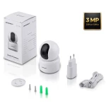 Kamera IP obrotowa 3MP niania elektroniczna Berdsen BD-940 biała