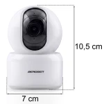 Kamera IP obrotowa 3MP niania elektroniczna Berdsen BD-940 biała