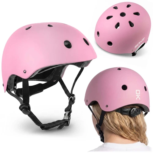 Kask sportowy Soke XS K1 różowy