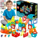 Klocki magnetyczne z podświetleniem RK-763 Ricokids