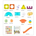 Klocki magnetyczne z podświetleniem RK-763 Ricokids