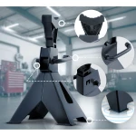 Kobyłki samochodowe warsztatowe 2 szt Humberg HM-384