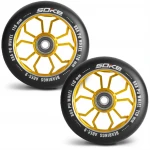 Kółka do hulajnogi 110 mm złote 2 szt