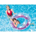 Koło do pływania brokatowe INTEX 56274