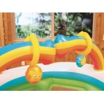 Kolorowy kojec dmuchany dla dzieci 109 x 104 cm Bestway 52221