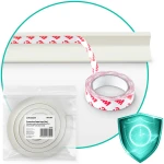 Zabezpieczająca taśma piankowa Ricokids 798700 biała 2 m 