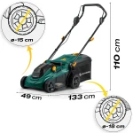 Kosiarka akumulatorowa lekka mocna 1000W 37cm Humberg HM-610