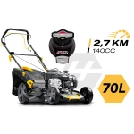 Kosiarka spalinowa z napędem 46 cm mulczowanie 70 l 140cc + olej Humberg HM-604