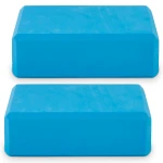 Kostka piankowa do jogi - zestaw 2 sztuki NS-962 niebieska