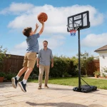 Kosz do koszykówki regulowany 135-300cm stabilny duży Neo-Sport NS-282