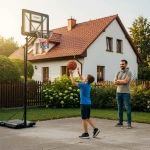 Kosz do koszykówki regulowany 170-305cm stabilny duży Neo-Sport NS-283