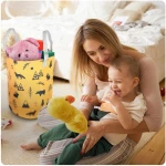 Kosz na zabawki Nukido - pomarańczowy