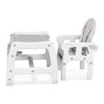 Krzesełko do karmienia 5w1 Sinco szare