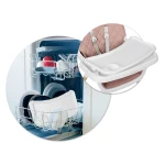 Krzesełko do karmienia Nukido Lilo różowe