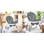 Krzesełko do karmienia Ricokids Mani szare