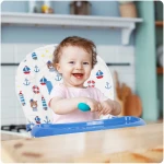 Krzesełko do karmienia ze stolikiem Ricokids FANDO morze 