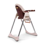 Krzesełko do karmienia ze stolikiem, leżaczek Lindo beżowe