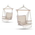 Krzesło wiszące Lagos beżowe