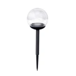 Lampka solarna przeźroczysta kula 4szt Ilumen LS-103