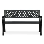 Ławka ogrodowa z oparciem 125 x 77 x 49 cm Sofotel Clover