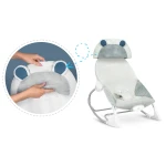 Leżaczek bujaczek z wibracjami Ricokids - wrzosowy