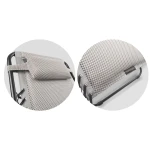 Leżak ogrodowy składany z poduszką Sofotel ChillWell Soft szary