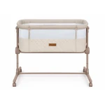 Łóżeczko dziecięce składane turystyczne dostawka + materac Nukido NK-243