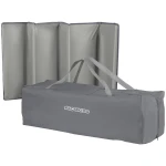 Łóżeczko turystyczne + materac + torba125 x 65 x 78 cm RK-240 jasno szare