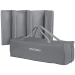 Łóżeczko turystyczne + materac + torba125 x 65 x 78 cm RK-240 szare