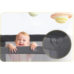 Łóżeczko turystyczne + materac + torba 125 x 65 x 78 cm RK-242 antracyt