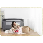 Łóżeczko turystyczne + materac + torba 125 x 65 x 78 cm RK-242 antracyt