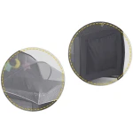 Łóżeczko turystyczne + materac + torba 125 x 65 x 78 cm RK-242 antracyt