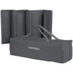 Łóżeczko turystyczne + materac + torba 125 x 65 x 78 cm RK-242 antracyt