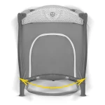 Łóżeczko turystyczne + materac + torba 125x65x78cm RK-241 szare